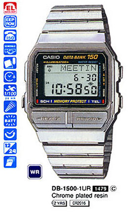 Годинник CASIO DB-1500-1DF