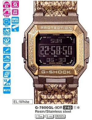 Часы CASIO G-7800GL-9ER