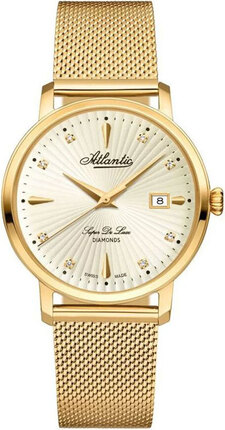 Годинник Atlantic Super De Luxe Diamonds 29355.45.37
