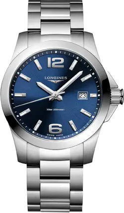 Годинник Longines Conquest L3.759.4.96.6 купити в інтернет