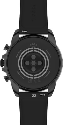 Смарт-часы Fossil Gen 6 Black Silicone (FTW4061)