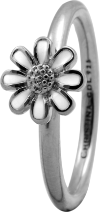 Кільце CC 800-1.9.A/51 Marguerite enamel silver
