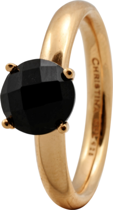 Кільце CC 800-3.1.B/49 Black Onyx goldpl