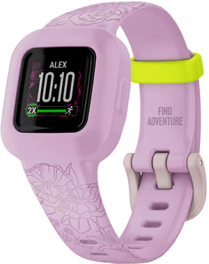 Смарт-годинник Garmin Vivofit Jr. 3 Lilac Floral (010-02441-01)