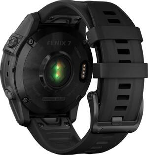 Смарт-часы Garmin fenix 7 Sapphire Solar Edition Black DLC Titanium with Black Band (010-02540-35)