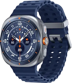 Смарт-часы Samsung Galaxy Watch Ultra (2025) LTE 47мм Titanium Blue (SM-L705FZB2SEK)