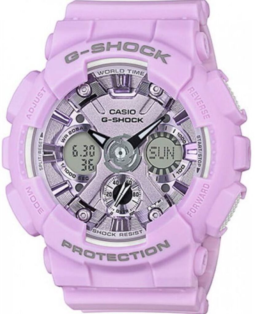 Часы Casio G-SHOCK GMA-S120DP-6AER купить в интернет-магазине Часы Casio G-SHOCK GMA-S120DP-6AER купить в интернет-магазине