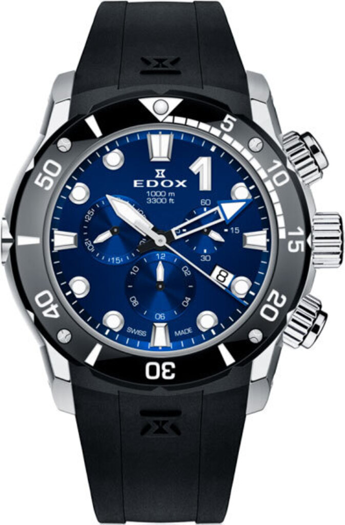 

Часы Edox CO-1 Chronograph 10242 TIN BUIN, 10242 TIN BUIN Class 1 titanium