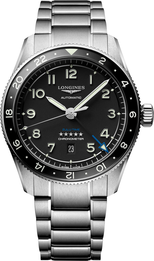 

Часы Longines Spirit Zulu Time L3.812.4.53.6, L3.812.4.53.6