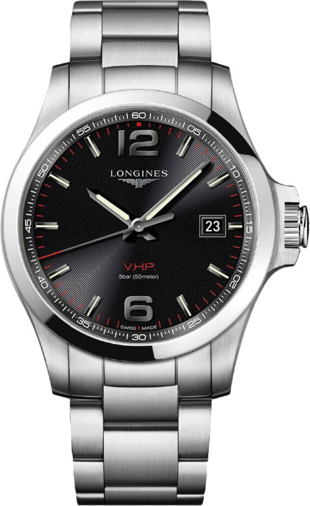 Годинник Longines Conquest V.H.P. L3.726.4.56.6 купити в інтернет