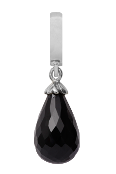 

Шарм CC hangers - black onyx drop 610-S01Black, hangers - black onyx drop 610-S01Black