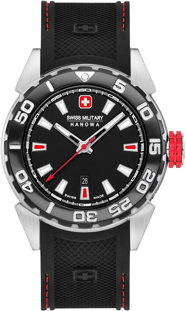 

Часы Swiss Military Hanowa Scuba Diver 06-4323.04.007.04, 06-4323.04.007.04